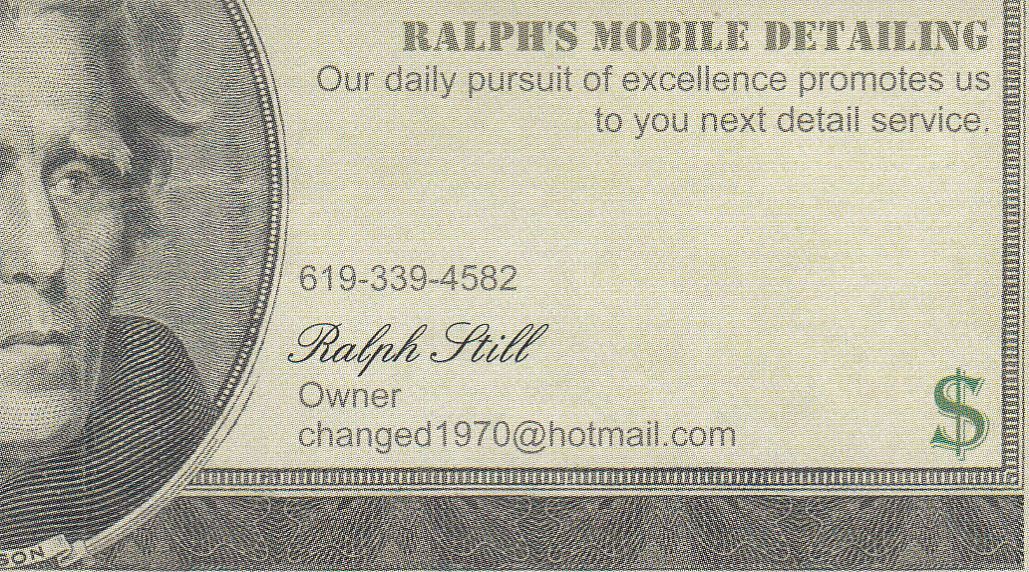 Ralph's Mobile Detailing